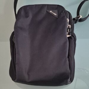 Pacsafe Black Secure Messenger Bag